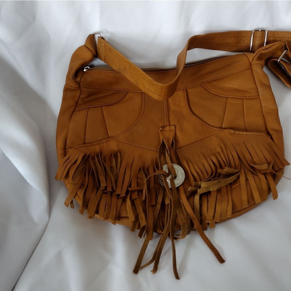 Mexican leather bag